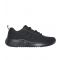 Kids Black Bounder Lace Up Mesh Trainers Skechers New Look