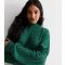 Women's Green Batwing Jumper Sunshine Soul New Look
