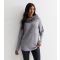 Women's Grey Faux Fur Collared Jumper Blue Vanilla New Look