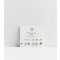 6 Pack Silver Mixed Diamanté Stud Earrings New Look