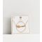 Gold Aquarius Star Sign Necklace New Look