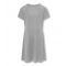 Silver Glitter Short Sleeve Mini Dress KIDS ONLY New Look
