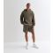 Men's Khaki Relaxed Fit Jersey Cargo Shorts New Look