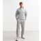 Men's Grey Marl Straight Leg Joggers New Look