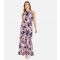 Women's Navy Floral Sleeveless Maxi Dress Mela New Look