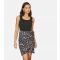 Women's Black Mark Making 2-in-1 Wrap Mini Dress Mela New Look