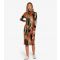 Women's Olive Mark Making Knit Midi Dress Apricot New Look