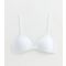 Girls' White Non Wired Triangle Bra New Look