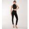 Women's Black Slim Fit Trousers Pink Vanilla New Look
