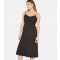 Women's Black Midi Dress Yumi New Look