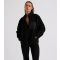 Women's Black Fleece Jacket Urban Bliss New Look