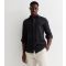 Men's Black Linen-Blend Long Sleeve Shirt Only and Sons New Look