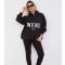 Women's Black Logo Half Zip Sweatshirt WKNDGIRL New Look