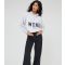 Women's Grey Logo Half Zip Sweatshirt WKNDGIRL New Look