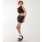 Women's Black Bow Mini Skirt Pink Vanilla New Look
