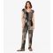Apricot Olive Patchwork Print Belted Jumpsuit New Look