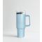 Shiny Blue Insulated 1L Straw Cup New Look