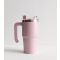 Pink 550ml Insulated Straw Drinks Cup New Look