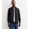 Men's Burgundy Plaid Twill Shirt Farah New Look