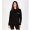 Women's Black Badge Drawstring Hoodie Pineapple New Look