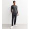 Men's Navy Straight Trousers Farah New Look