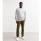 Men's Khaki Regular Straight Leg Chino Trousers Farah New Look