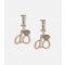 Gold Tone Hen Do I Do Drop Earrings Muse New Look