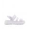 Women's Sunny White Chunky Jelly Fisherman Sandals JuJu New Look