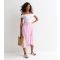 Women's Pink Floral Print Wrap Midi Skirt Sunshine Soul New Look