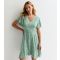 Women's Green Floral Dress Sunshine Soul New Look