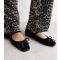 Women's Kandi Velvet Ballet Pumps Public Desire New Look