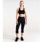 Women's Black 3/4 Length Influential Leggings Dare 2b New Look