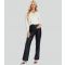 Women's Black Faux Leather Tailored Trousers Finding Friday New Look