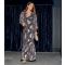 Women's Grey Abstract Print Crepe Maxi Dress Finding Friday New Look