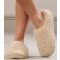 Women's Cream Fluffy Mule Slippers Loungeable New Look