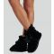 Women's Black Faux Fur Bootie Slippers Loungeable New Look