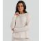 Women's Cream Brushed Rib Jumper Loungeable New Look
