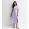 Women's Lilac Polka-Dot Midi Dress Cutie London New Look