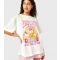 Women's White Cotton Grow Up Slogan Oversized T-Shirt Skinnydip New Look
