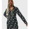 Women's Black Nightmare Before Christmas Scrunchie Pyjama Set Skinnydip New Look