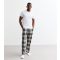 Men's Off White Regular Checked Pyjama Bottoms Jack & Jones New Look