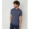 Men's Blue Slim Polo Shirt Threadbare New Look