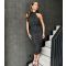 Women's Black Sparkle Halterneck Midi Dress AX Paris New Look