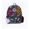 Black Animal Print Iconic Backpack HYPE New Look