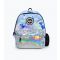 Multicoloured Holographic Dolphin Iconic Backpack HYPE New Look