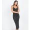 Women's Black Knitted Midi Dress Little Mistress New Look