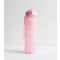 Pink Message Printed Drinking Bottle New Look