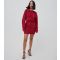 Women's Red Sequinned Mini Dress WKNDGIRL New Look