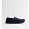 Men's Navy Faux Suede Moccasin Slippers Jack & Jones New Look