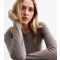 Women's Mink Slinky Stretch Jersey Long Sleeve Top New Look